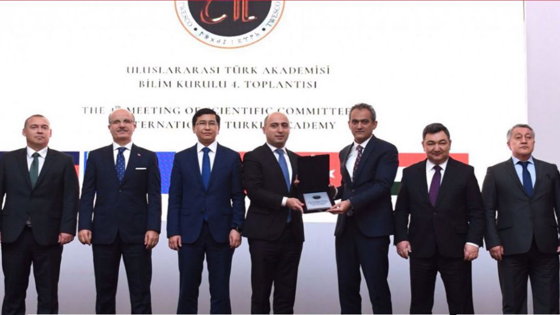 TURKEY TOOK OVER THE TERM PRESIDENCY OF TURKIC ACADEMY SCIENCE BOARD FROM AZERBAIJAN