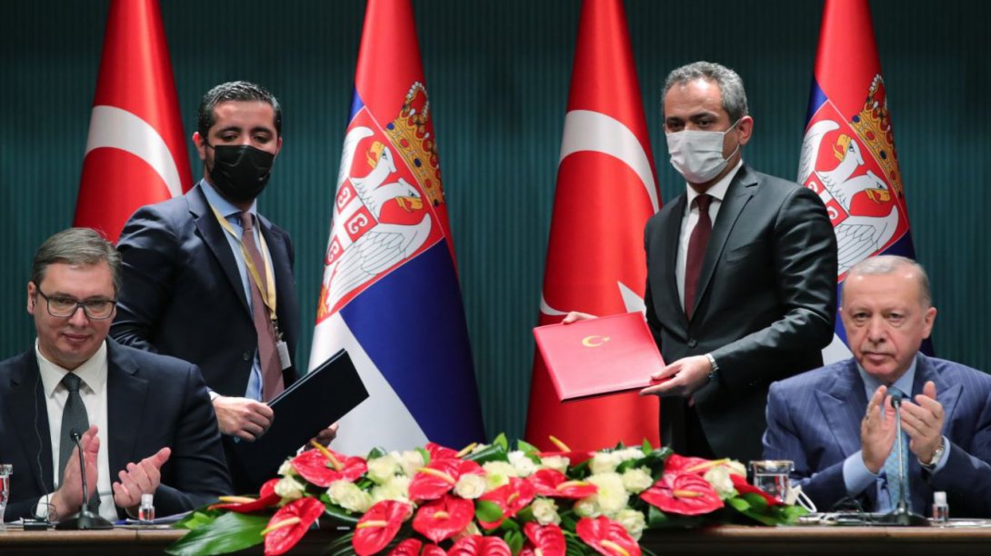 TÜRKİYE AND SERBIA SIGNED EDUCATION COOPERATION AGREEMENT