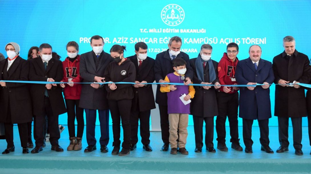 PROF. DR. AZİZ SANCAR EDUCATION CAMPUS INAUGURATED