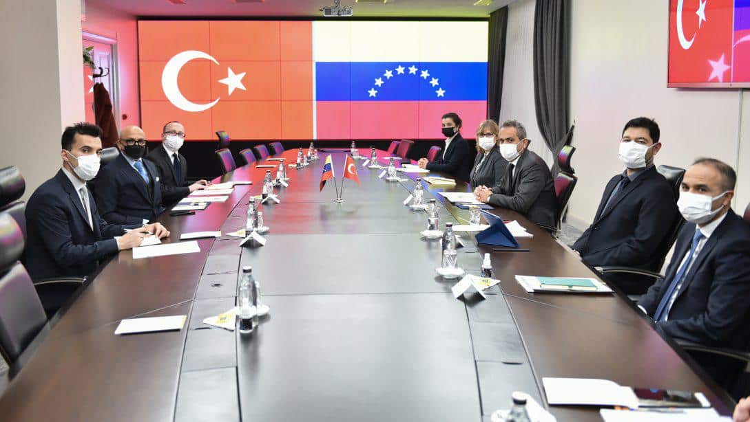 MINISTER ÖZER RECEIEVES AMBASSADOR OF VENEZUELA TO ANKARA