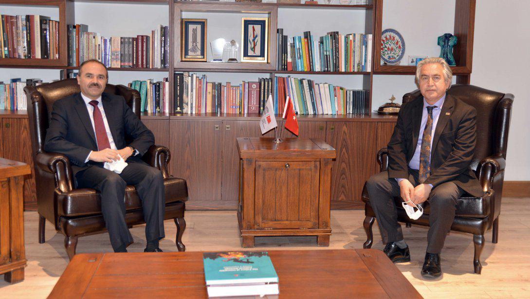 DIRECTOR GENERAL ÜNSAL VISITS UTMK PRESIDENT OĞUZ