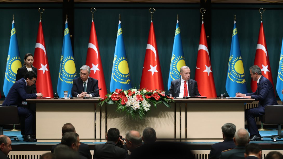 AGREEMENT ON COOPERATION BETWEEN TÜRKİYE AND KAZAKHSTAN IN THE FIELD OF EDUCATION WAS SIGNED