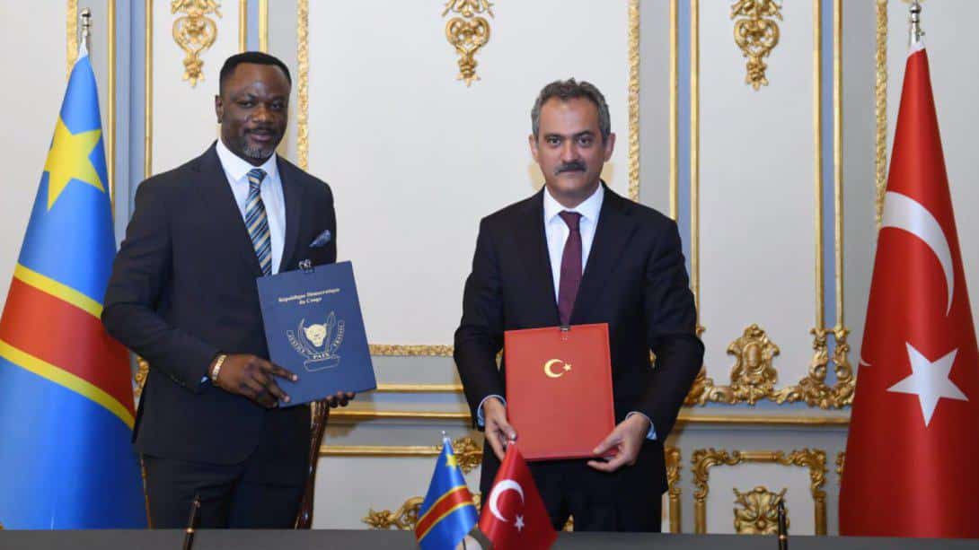 TÜRKİYE AND DEMOCRATIC REPUBLIC OF THE CONGO SIGN A COOPERATION AGREEMENT ON EDUCATION