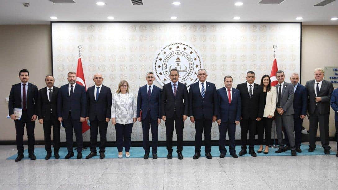 MINISTER ÖZER GOT MEETS HIS COUNTERPART FROM TRNC