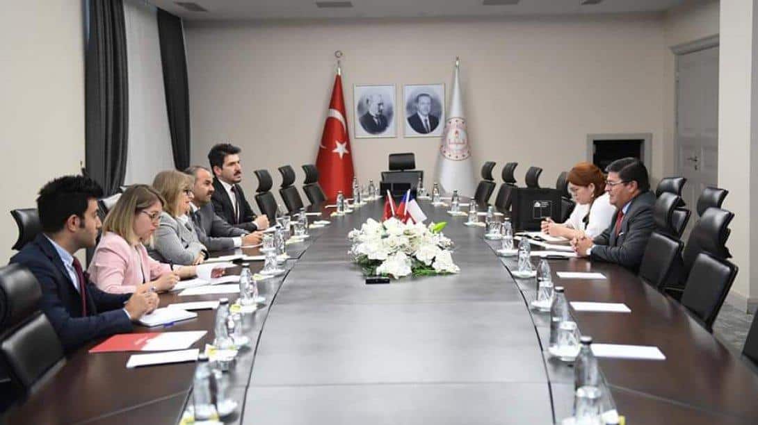 DEPUTY MINISTER AŞKAR RECEIVED ARCOS THE AMBASSADOR OF CHILE