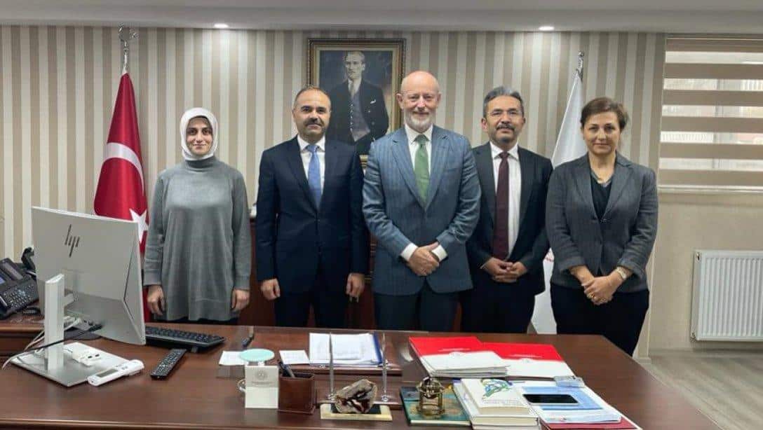 DIRECTOR GENERAL ÜNSAL MET WITH REPRESENTATIVES OF THE GERMAN EMBASSY IN ANKARA AND GOETHE INSTITUT ANKARA