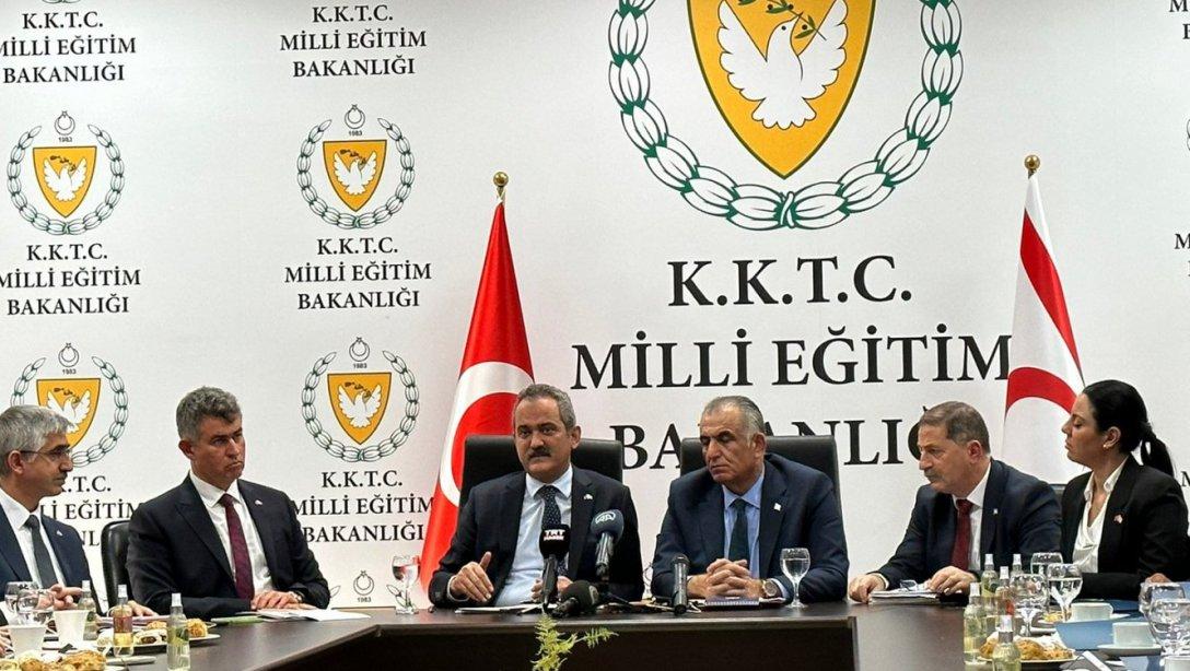 MINISTER OZER: WE WILL MATCH ALL SCHOOLS IN TRNC WITH SCHOOLS IN TÜRKİYE