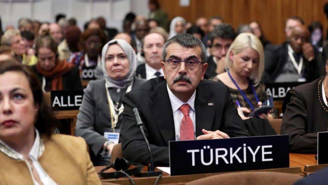 MINISTER TEKİN ADDRESSED THE WORLD AT THE UNESCO GENERAL CONFERENCE