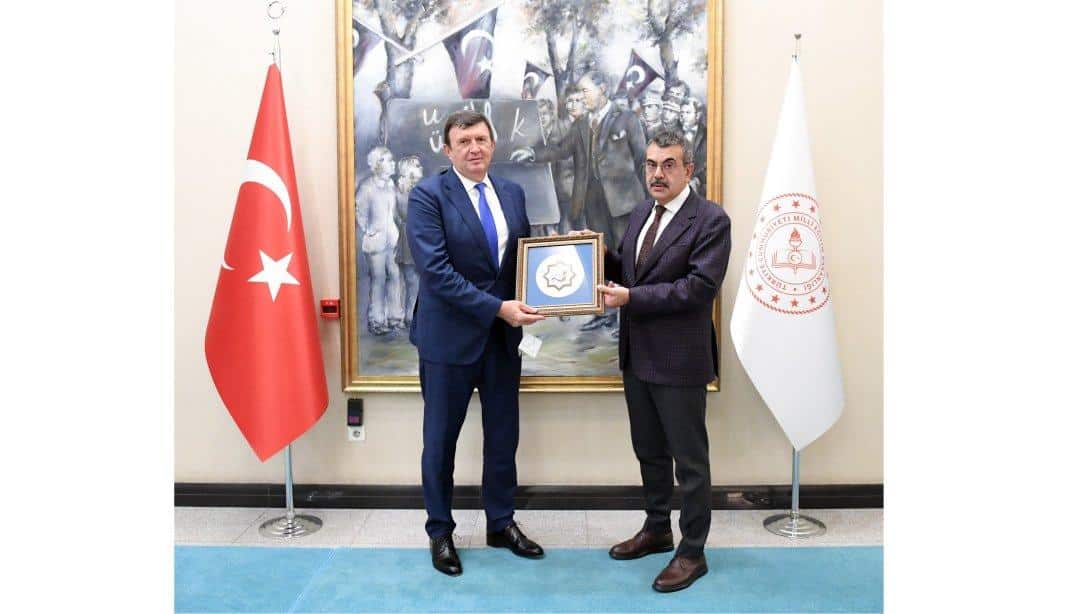 MR. YUSUF TEKİN RECEIVED THE AMBASSADOR OF THE REPUBLIC OF SERBIA TO ANKARA