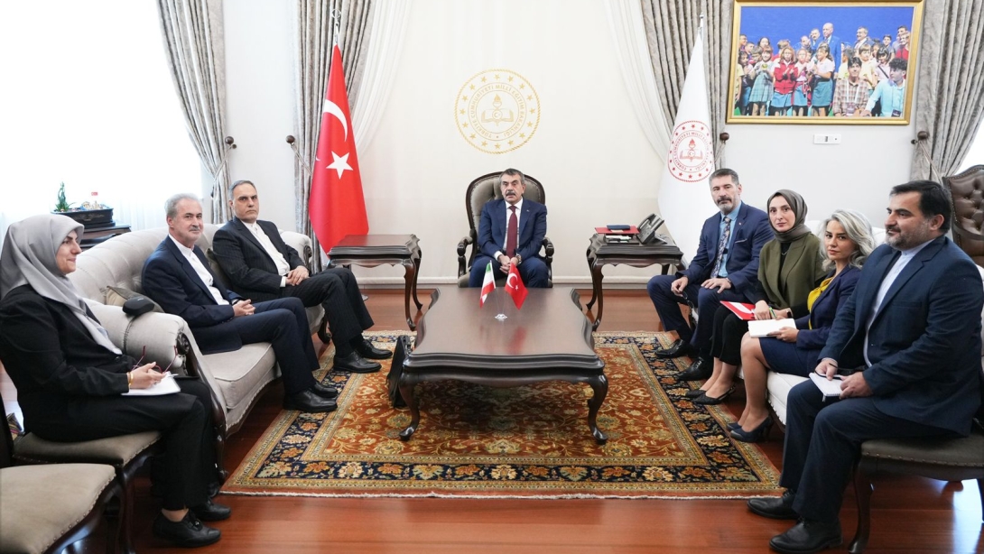 RECEPTION OF THE AMBASSADOR OF THE ISLAMIC REPUBLIC OF IRAN TO ANKARA