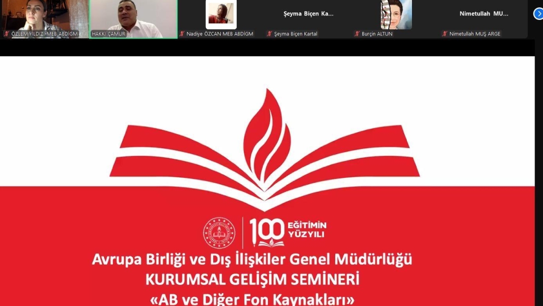 A JOURNEY THAT STARTED WITH 1000 PARTICIPANTS: MENTORSHIP SYSTEM - INSTITUTIONAL DEVELOPMENT WEBINAR SERIES HAS BEGUN
